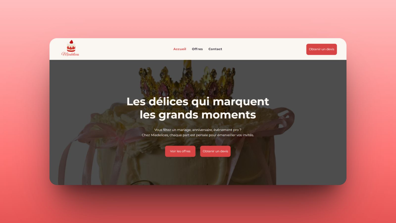 Preview of the Miedelices project